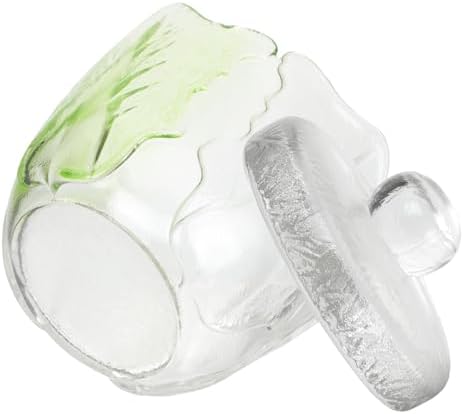 Japanese Style Glass Pickle Jar with Lids