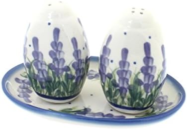 Blue Rose Polish Lavender Fields Salt Pepper Shakers Set