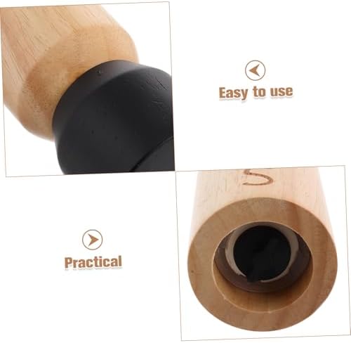 KICHOUSE Manual Wooden Pepper Grinder for Home Kitchen 1