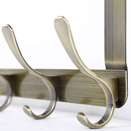 WEBI Bronze Over The Door Hook Rack with 5 Hooks