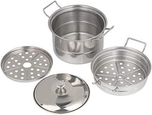 Alvinlite 4-Piece Heavy Duty Stainless Steel Steamer Pot Set