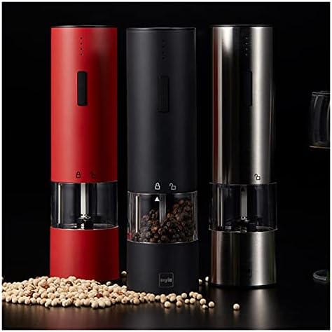 Electric Pepper Grinder with LED Light - Automatic Mill