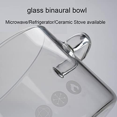 WFF Clear Borosilicate Glass Stock Pot 1500ml