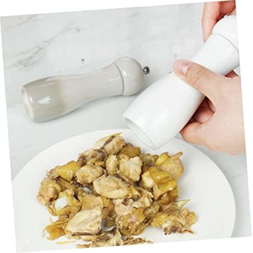 AUTSUPPL Manual Pepper Mill Salt Shaker Set 6 Inches Ceramic