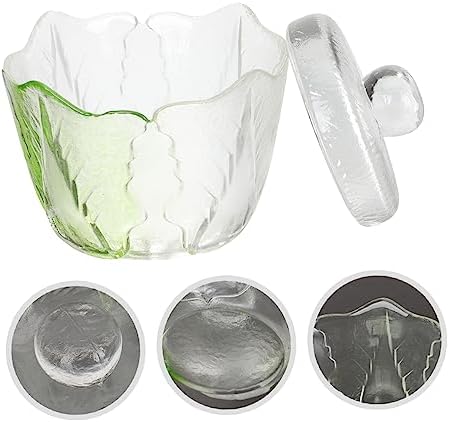 Japanese Style Glass Pickle Jar with Lids