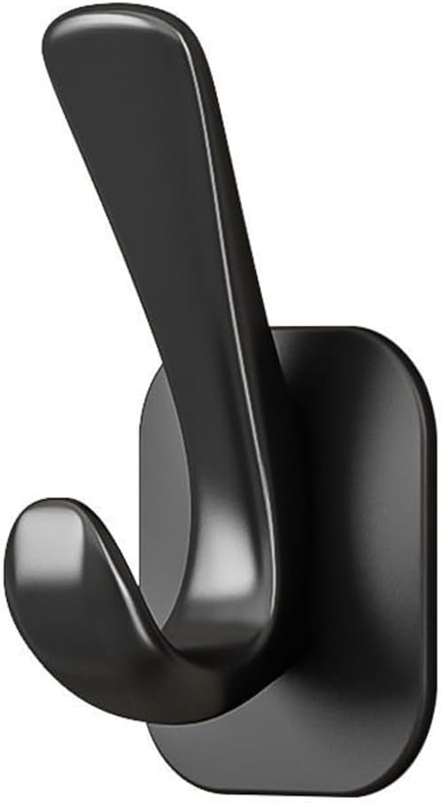 Nepartak Matte Black Aluminum Alloy Coat Hooks
