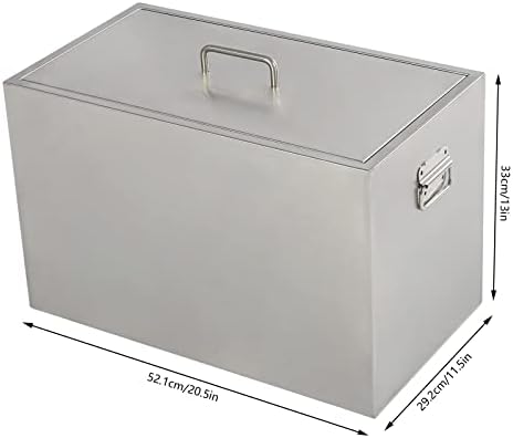 DYRABREST 50L Stainless Steel Stock Pot with Canning Racks