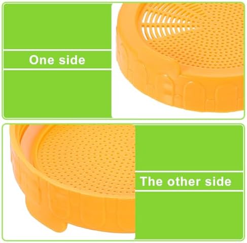Uxcell 8 Pcs Sprouting Lids for Mason Jars - 86mm Wide Mouth