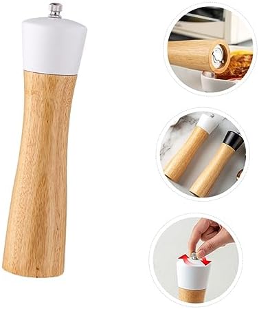 IMIKEYA Refillable Pepper Salt Mill Shaker