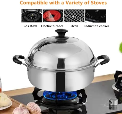 AIZYR 2 Tier Steamer Pot 28cm