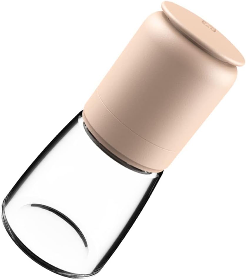 Zerodeko Pepper Grinder Coarseness Adjuster 150ml Glass Mill Set 1