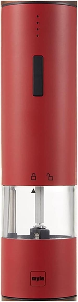 Electric Pepper Grinder with LED Light - Automatic Mill