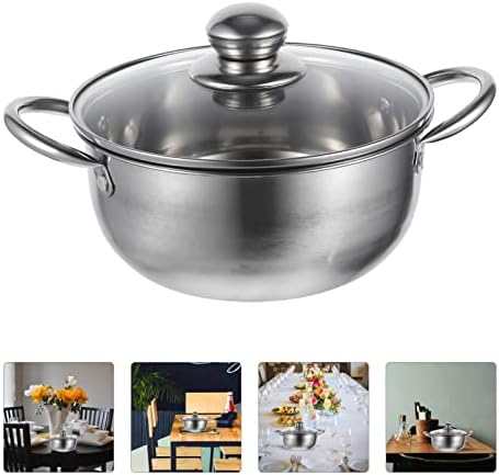 Zerodeko Stainless Steel Steamer Pot with Lid for Induction
