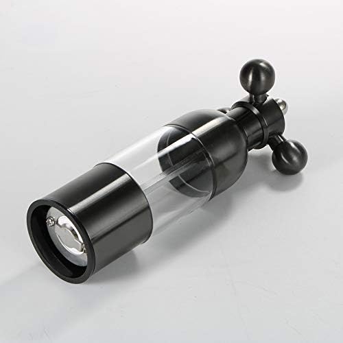 Stainless Steel Salt Pepper Grinder Set 2PC Adjustable Coarse Grind