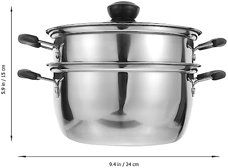 Cabilock Heavy Duty Steamer Pot with Lid