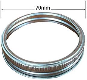 SUCOHANS Durable Rustproof Canning Jar Bands Set of 24