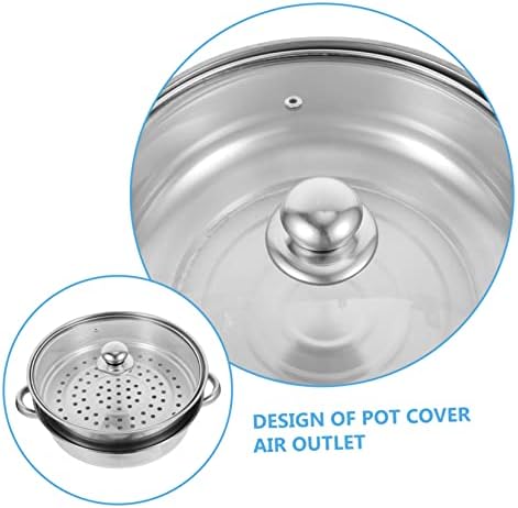 HOLIDYOYO 2 Tier Steamer Pot with Double Layer