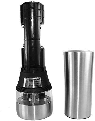 QERMXYRI Electric Salt and Pepper Grinder Set
