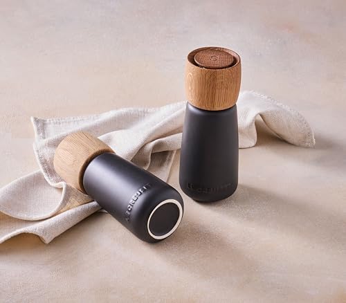 Le Creuset Stoneware Alpine Pepper Mill 7 Inch Sea Salt