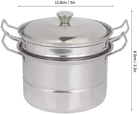 Alvinlite 4-Piece Heavy Duty Stainless Steel Steamer Pot Set