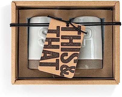DEMDACO White Salt and Pepper Shaker Set