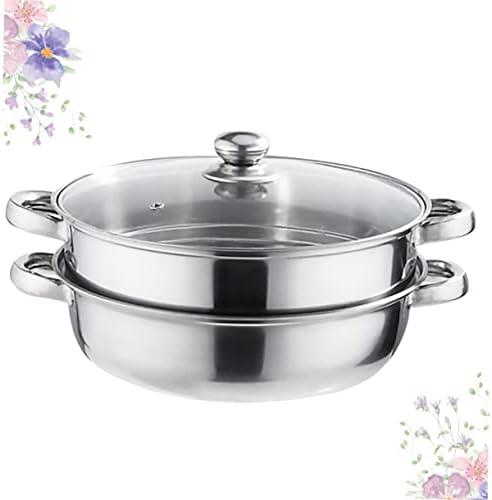GRIRIW 3 Layer Steam Pot Multifunctional Steamer