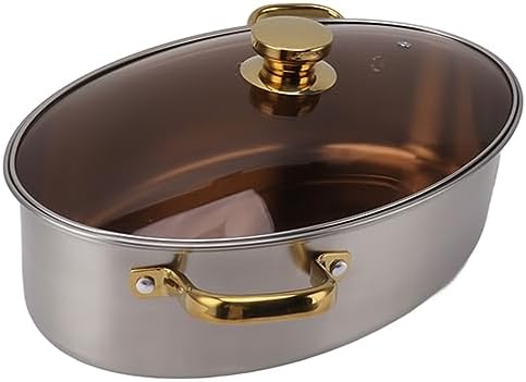 Stainless Steel Fish Steamer with Ceramic Lid and Rack