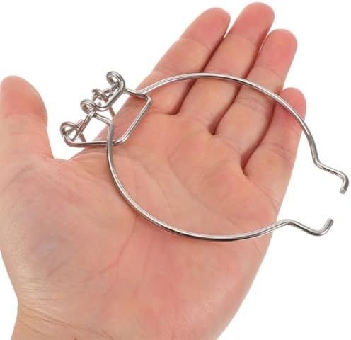 Veemoon 5pcs Glass Jar Wire Clamp Set