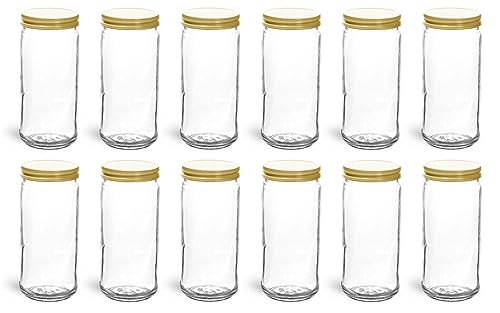 North Mountain Supply 8 Ounce Canning Jars Case of 12