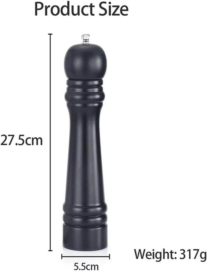 HXDMY Wooden Salt Pepper Grinder with Ceramic Core