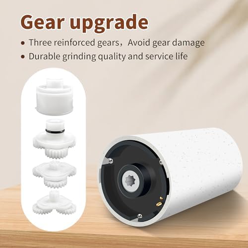 AmaCielo Electric Salt and Pepper Shaker Set 2pcs