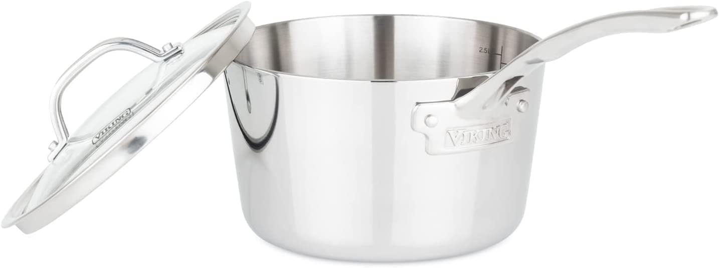Viking 3-Ply Stock Pot Saucepan Set 8Qt 34Qt