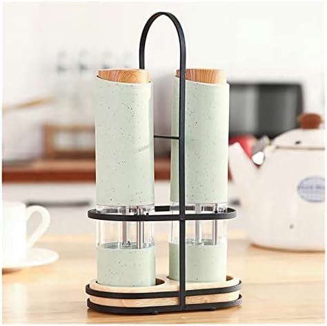Electric Spice Grinder Set with Holder 2 PCS 1