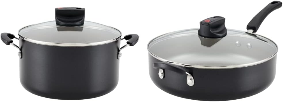 Farberware Smart Control Stockpot Saute Pan 6 Quart Black