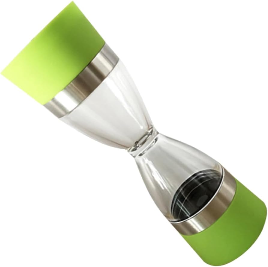 NAMOARLY Handcrafted Double Manual Pepper Salt Mill Ceramic Core