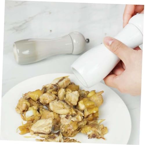 Hoement Manual Pepper Mill and Salt Shaker Set