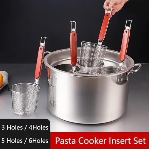 BINGWANG Multipots Pasta Pots Set with 4 Holes
