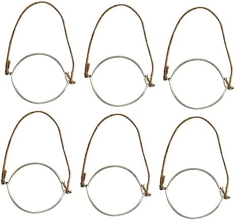 6pcs Mason Jar Hooks Twine Handles