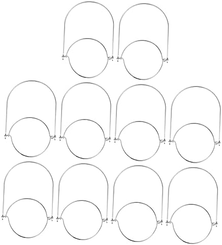 Stainless Steel Mason Jar Hooks 10 Pieces Set 1