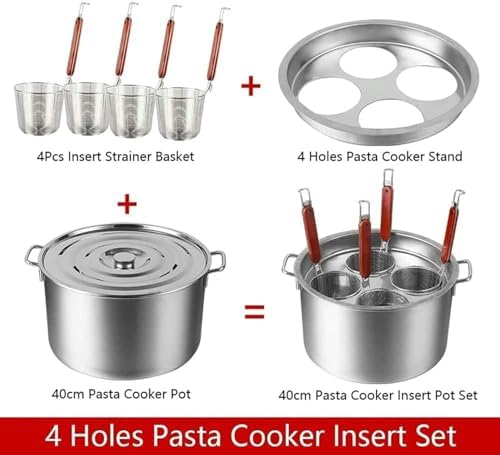 AttreX Multipots Pasta Pots with Insert Strainer