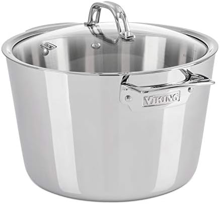 Viking 3-Ply Stock Pot Saucepan Set 8Qt 34Qt