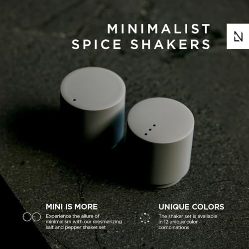 LARS NYSM Mini Salt and Pepper Shakers Set