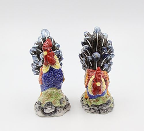 Appletree Design Barn Yard Rooster Salt Pepper Set 1