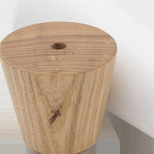 Stylish White Pepper Salt Grinder Set with Wooden Shaker