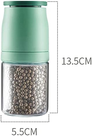 INKTUS 2pcs Salt Pepper Mill Set - Spices Herbs Grinder