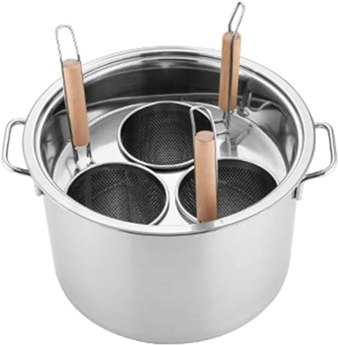AttreX Pasta Pots Stockpots Set with Colander and Lid
