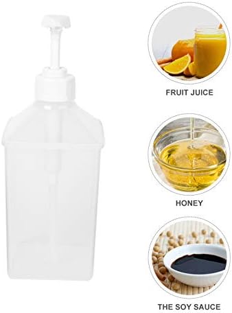 Cabilock 3PCS Plastic Squeeze Condiment Bottles 1