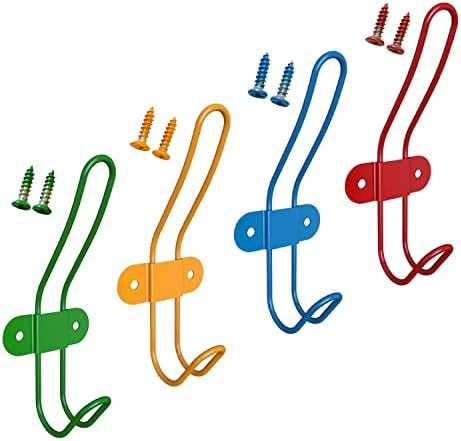 Zagxuade Kids Colorful Wall Hooks