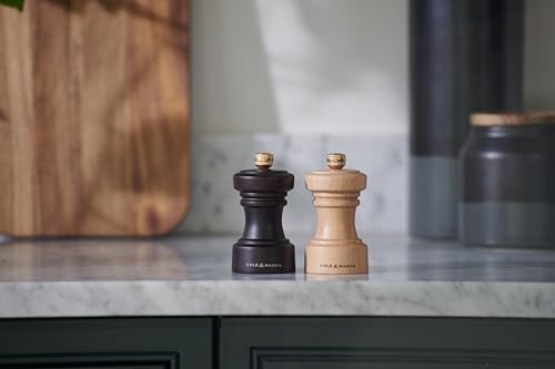 Cole Mason Hoxton Mill Table Pepper Grinder 4 Natural Beech