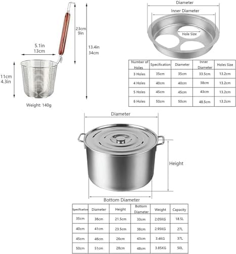 AttreX Multipots Pasta Pots with Insert Strainer